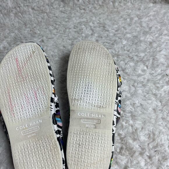 Unisex Cole Haan Rubber Slip on Slide Sandals  Printed multi color Graffiti SZ8 - Picture 9 of 10